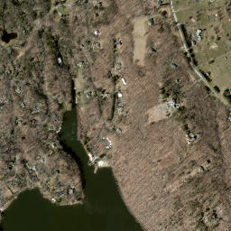 Atchison Cove Connecticut High Resolution Satellite Map