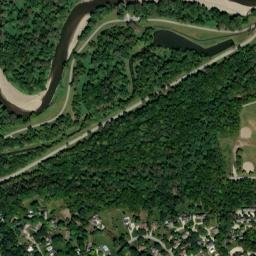 Grays Lake Des Moines IA 50321 High Resolution Satellite Map