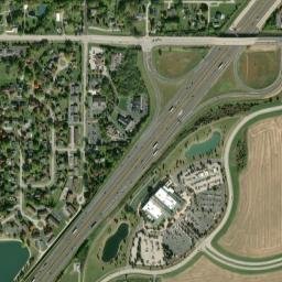 Glenwood Addition Ohio High Resolution Satellite Map