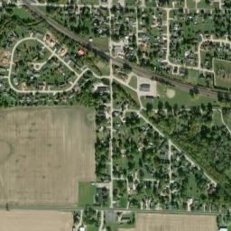 Millbury Ohio High Resolution Satellite Map