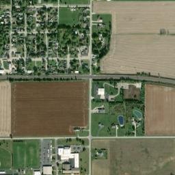 Clay Center Ohio High Resolution Satellite Map