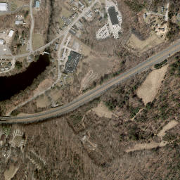 Fitchville Connecticut High Resolution Satellite Map
