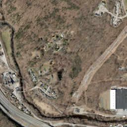 Yantic Connecticut High Resolution Satellite Map