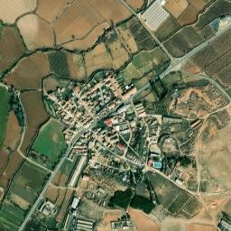 Lucena de Jalón map(satellite map)