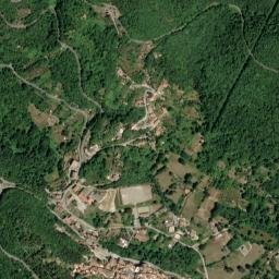 Vallerotonda map(satellite map)