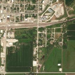 Missouri Valley map(satellite map)