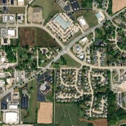 3669-3775 Middle Rd Bettendorf IA High Resolution Satellite Map
