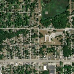 Satellite view of Cressmoor Country Club