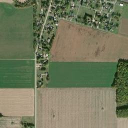 Martin Ohio High Resolution Satellite Map