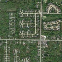 Highland Heights map(satellite map)