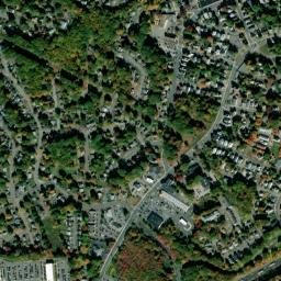 West Side Hill Connecticut High Resolution Satellite Map