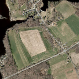 Glasgo Connecticut High Resolution Satellite Map