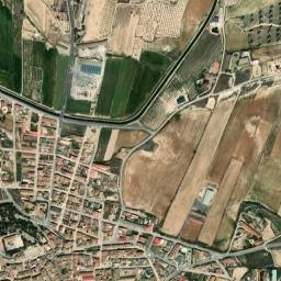 Arbeca map(satellite map)