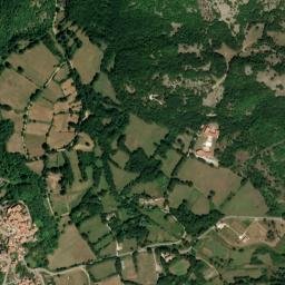 Acquafondata map(satellite map)