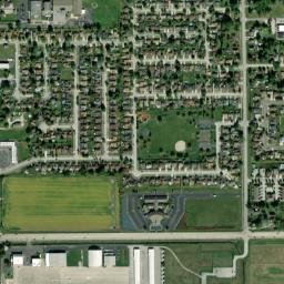 19234 Wentworth Avenue, Lansing, IL High Resolution Satellite Map