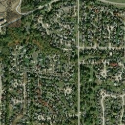Rivercrest Ohio High Resolution Satellite Map