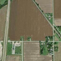 Latcha Ohio High Resolution Satellite Map