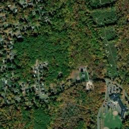 Hillcrest Connecticut High Resolution Satellite Map