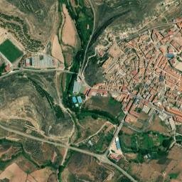Illueca map(satellite map)