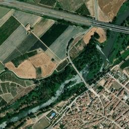 Torres de Segre map(satellite map)