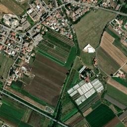 Carrara-Pontenuovo map(satellite map)