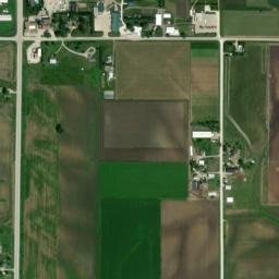 5399 Highway 1 Southwest Kalona IA High Resolution Satellite Map