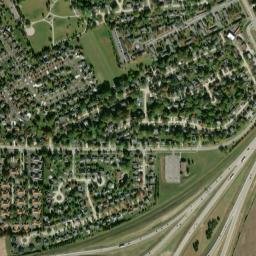 Southwood Park Ohio High Resolution Satellite Map