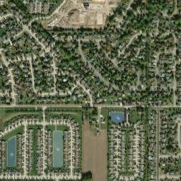 Shawnee Trace Ohio High Resolution Satellite Map