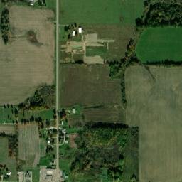 Williamsfield Ohio High Resolution Satellite Map