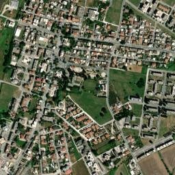 Latina Scalo map(satellite map)