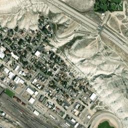Green River map(satellite map)
