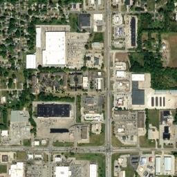 1100 Cummins Road Des Moines IA High Resolution Satellite Map