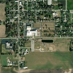 Pettisville Ohio High Resolution Satellite Map