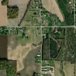 Raker Corners Ohio High Resolution Satellite Map