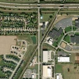 McKinley Woods Ohio High Resolution Satellite Map