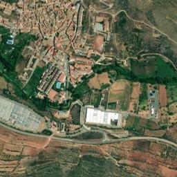 Brea de Aragón map(satellite map)