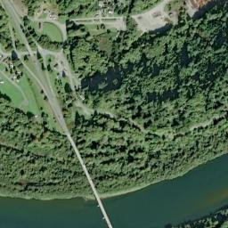 Hoppaw California High Resolution Satellite Map