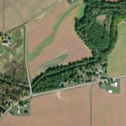 Tiffin Meadows Ohio High Resolution Satellite Map