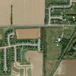 Roachton Ohio High Resolution Satellite Map