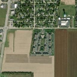 Perrysburg Heights Ohio High Resolution Satellite Map