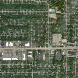 Lyndhurst map(satellite map)