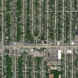Mayfield Heights map(satellite map)