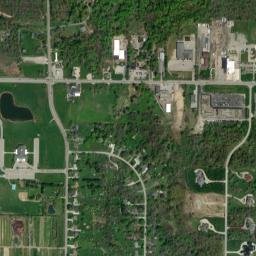 Scotland Ohio High Resolution Satellite Map