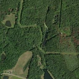 Wyoming County map(satellite map)