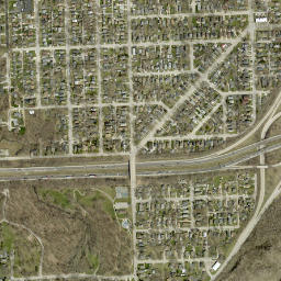 1006 Cottage Place, Illinois and Michigan Canal Satellite Map