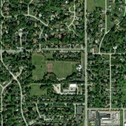 Olympia Fields map(satellite map)