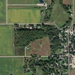 Pulaski Ohio High Resolution Satellite Map