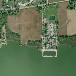 Lacarne Ohio High Resolution Satellite Map
