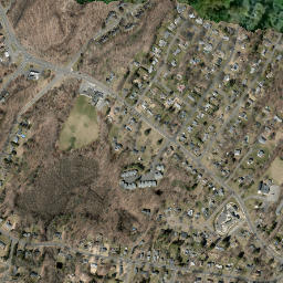 West Cheshire Connecticut High Resolution Satellite Map