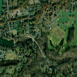 Baileyville Connecticut High Resolution Satellite Map